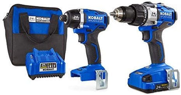 Kobalt 24V MAX Brushless 2 Tool Combo Kit, 0672827