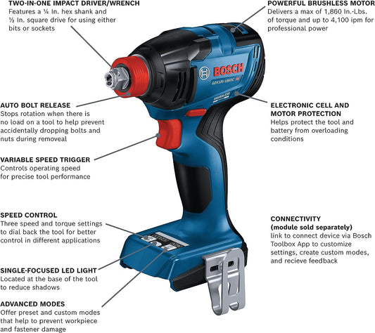 BOSCH GDX18V-1860CN 18V