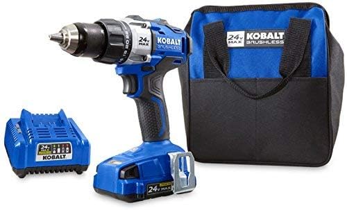 Kobalt 24V MAX Brushless 2 Tool Combo Kit, 0672827