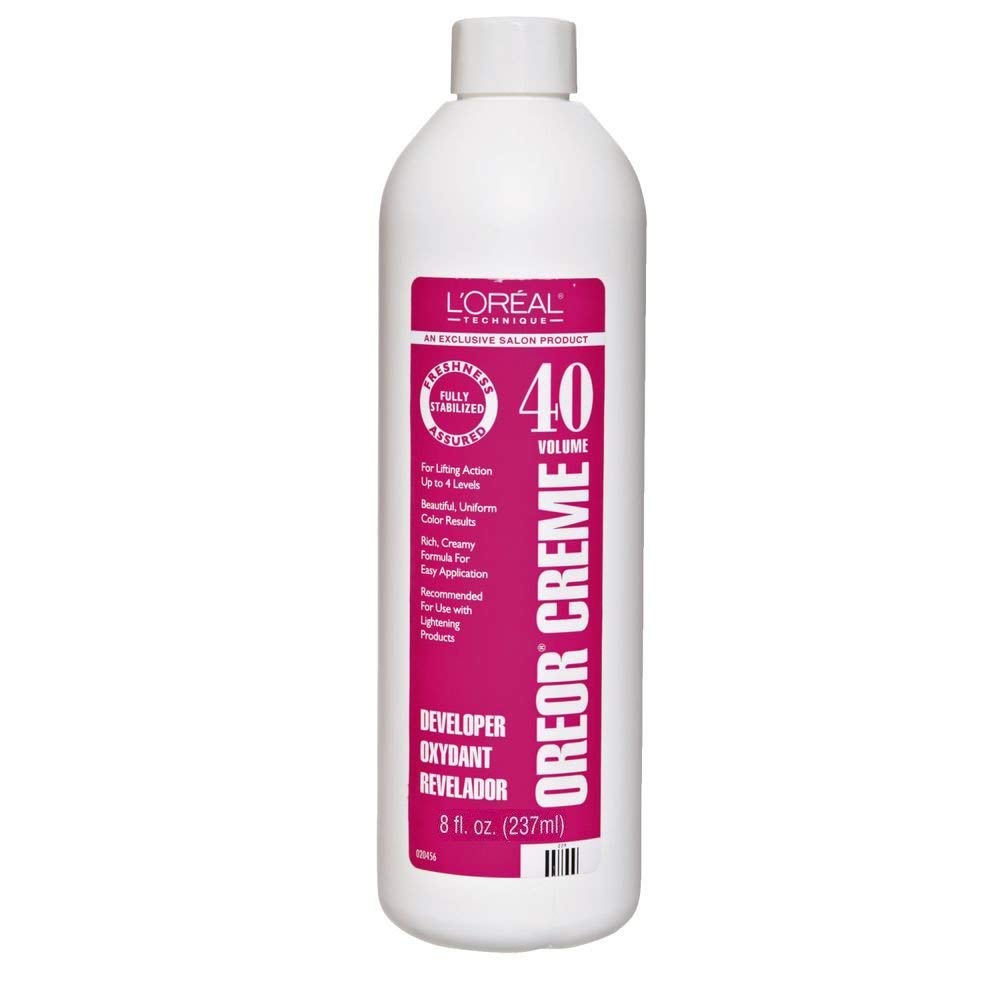 L'Oreal Technique Oreor Creme 40 Volume Developer | 8-Ounces