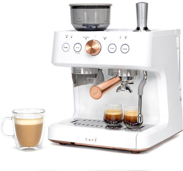 Café Bellissimo Semi Automatic Espresso Machine + Milk Frother