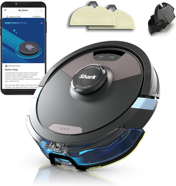 SHARK RV2620WD AI Ultra Robot Vacuum and Mop (Black/ Mocha)